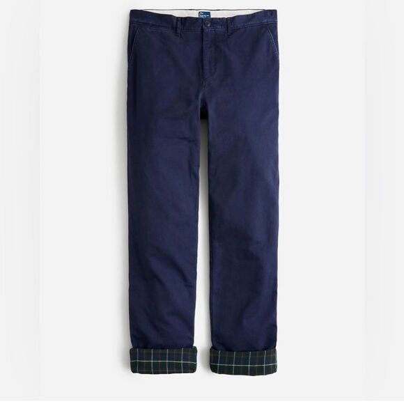 ❤️NWT J. Crew Flannel Lined Pants | 33 x 32 - Picture 7 of 7